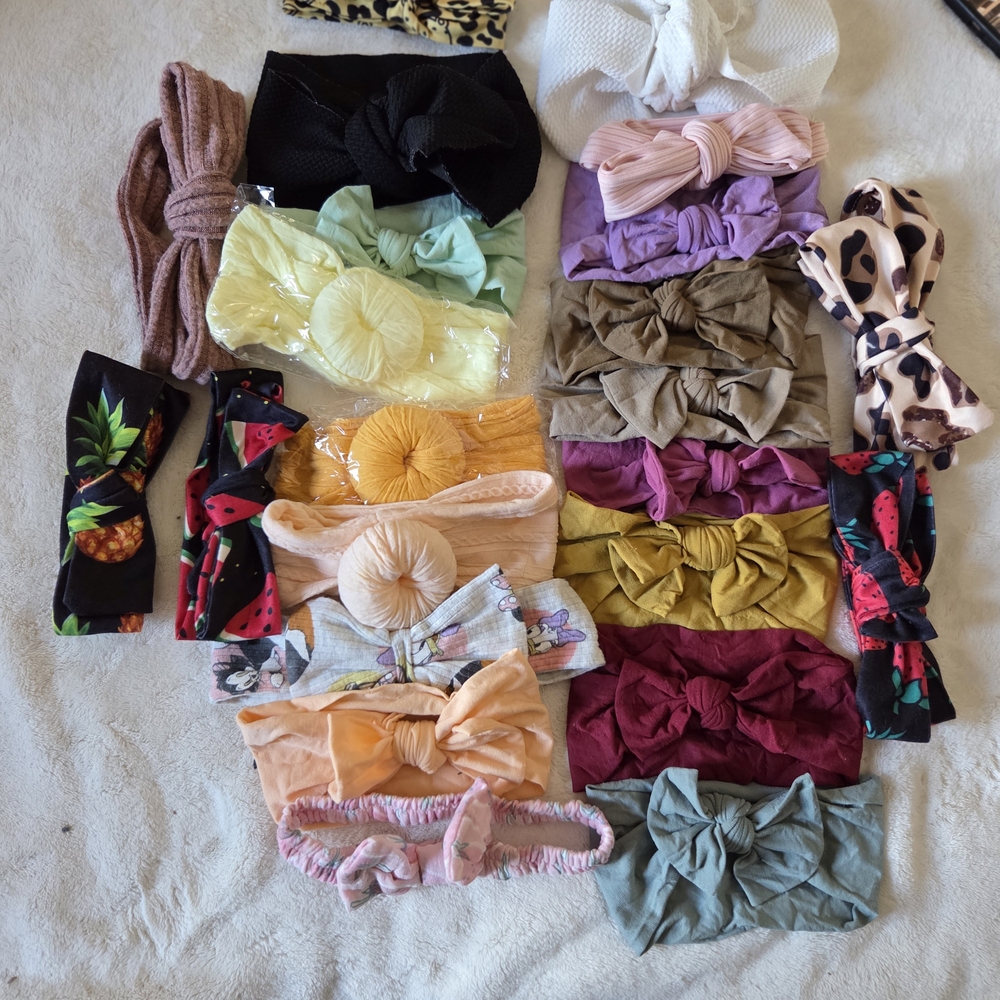 Colorful Kids Headband Set